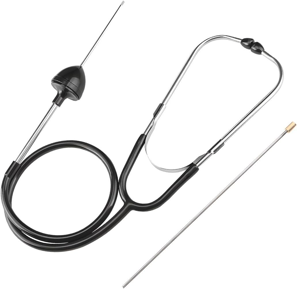 Automotive Engine Stethoscope, Mechanics Stethoscope Kit Black