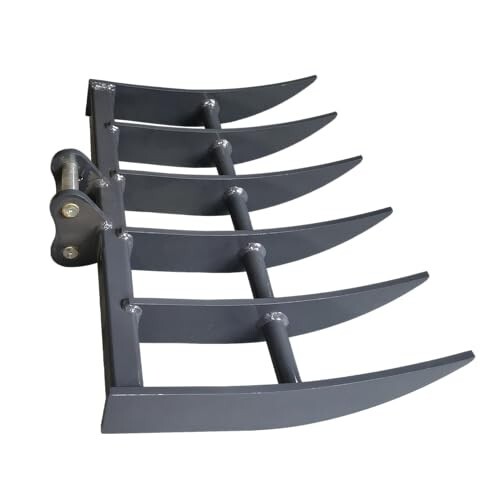 Mini Excavator Rake Attachment with Pins for HITACHI EX08 Small Digger