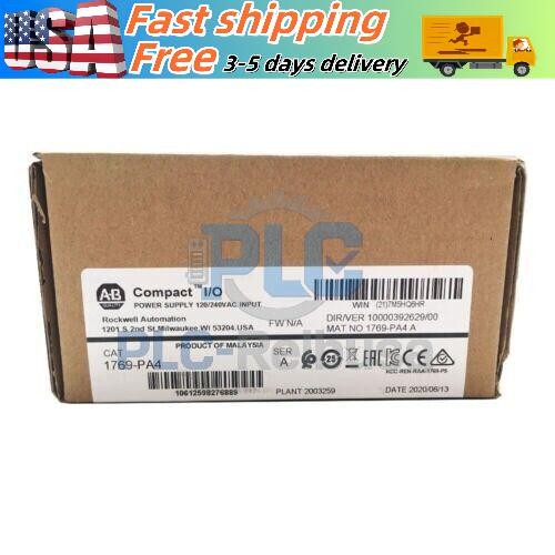 Allen-Bradley New Sealed 1769-PA4 SER A CompactLogix Power Supply 1769PA4