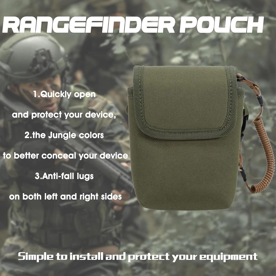 Rangefinder Pouch - with 1 Tethers. Ultimate Protection Your Hunting Accessories