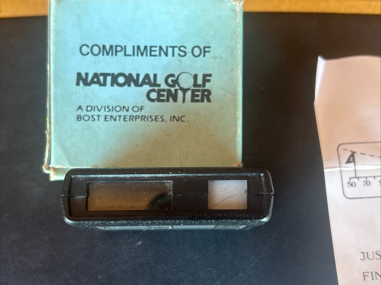 Vtg Ranging Measurement Mini Rangefinder- With Original Box & Instructions