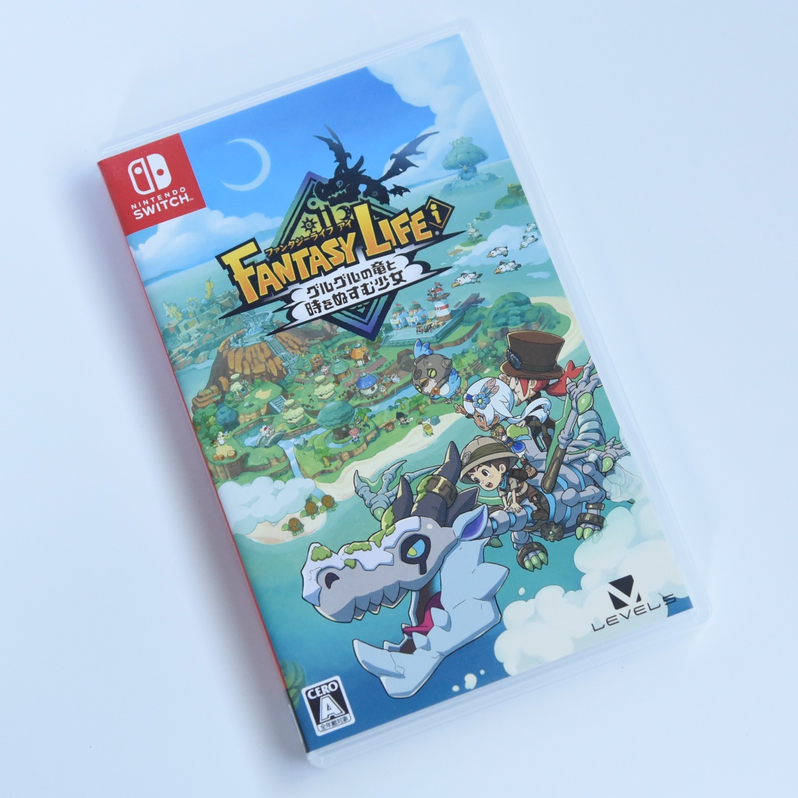 Fantasy Life i Nintendo Switch Game Time Thief Girl Dragon Japan Version FS good