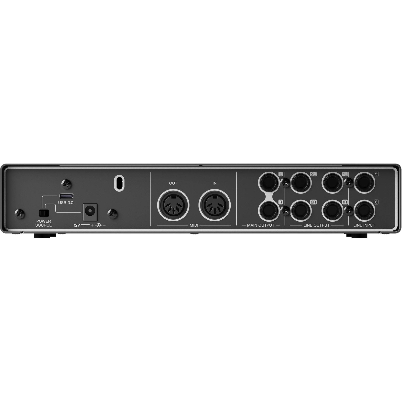 Yamaha URX44C 6x4 USB-C Audio Interface, Black