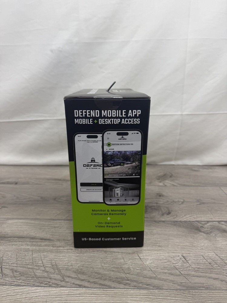 Tactacam DEFEND (Gen 1) Cellular Security Camera 2-Pack DFD-GRD02 Blk
