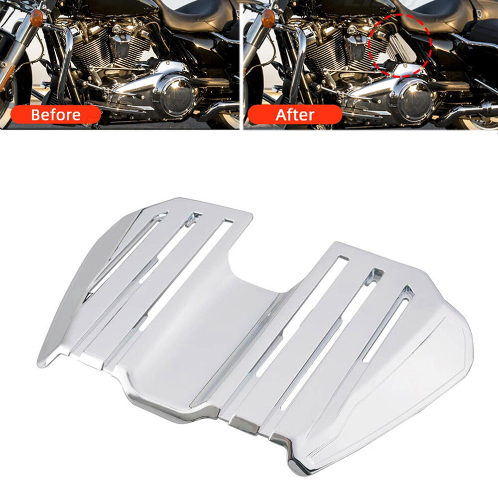 Chrome Spark Plug Wire Cover Fit For Harley Touring Street Glide 17-23 Road King