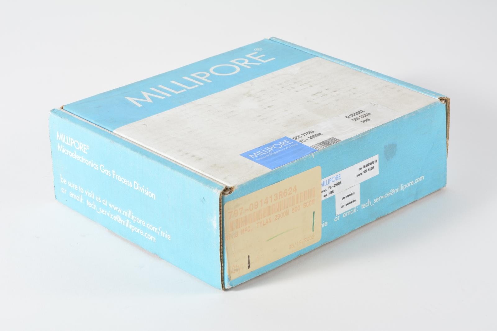New Millipore FC-2900M 500 SCCM HBR Mass Flow Controller