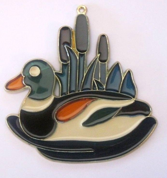 DUCK IN POND SUNCATCHER (DUCK SUNCATCHERS)