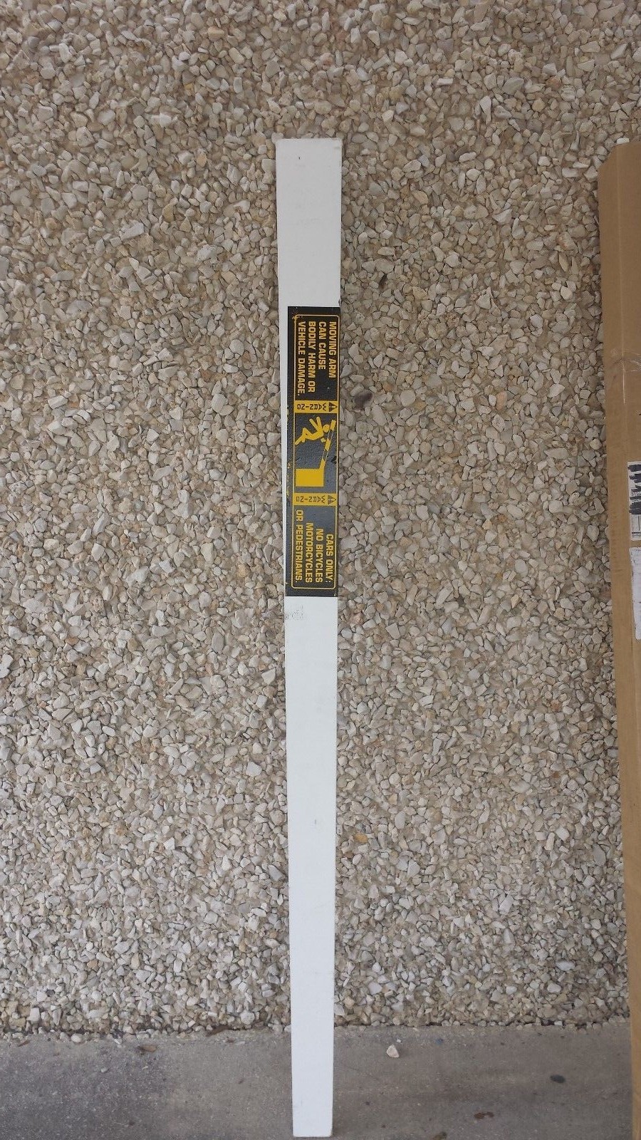 72" Barrier Gate Replacement Boom Arm - Box of 4