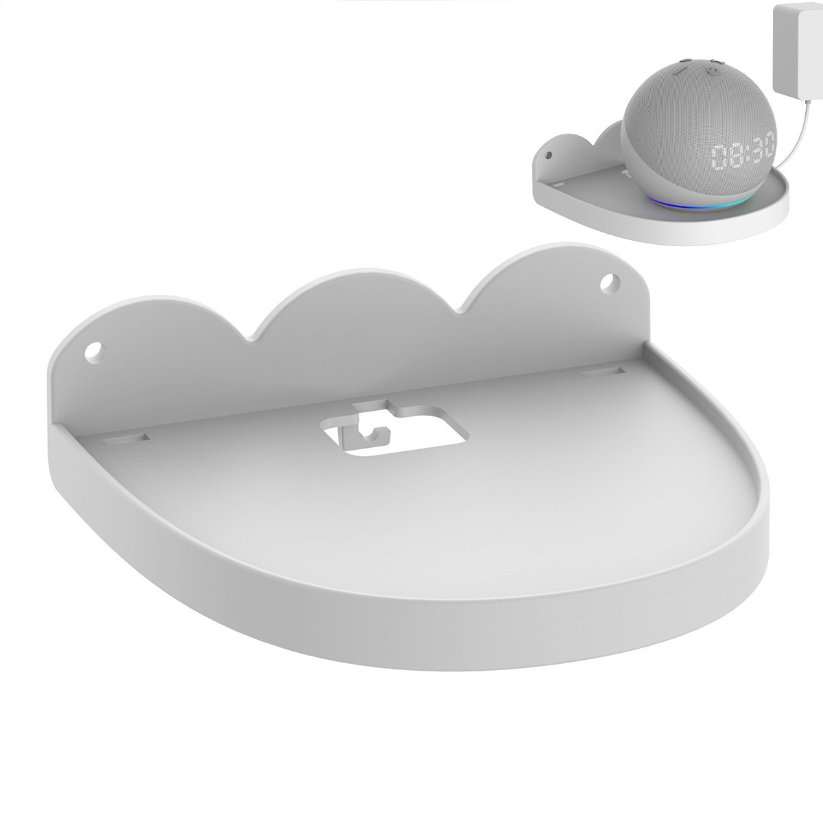 Smart Speaker Wall Mount Shelf Bracket for Large Audio Voice Assistant