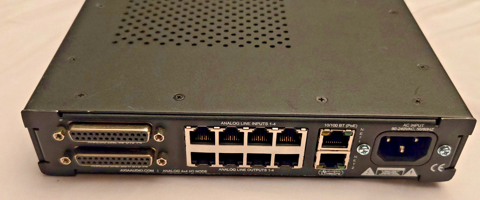 Telos Alliance Axia xNode Analog, Used, Working, 2001-00298