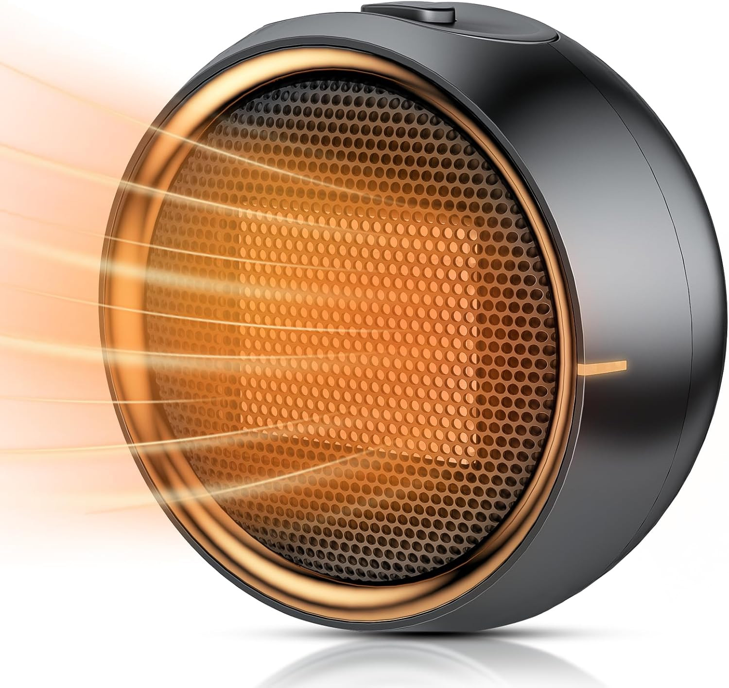 Space Heater, Portable Electric 500W PTC Ceramic Heaters for Indoor Use, Efficie