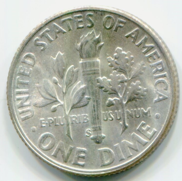 1953-S SILVER ROOSEVELT DIME !! Mint State !!
