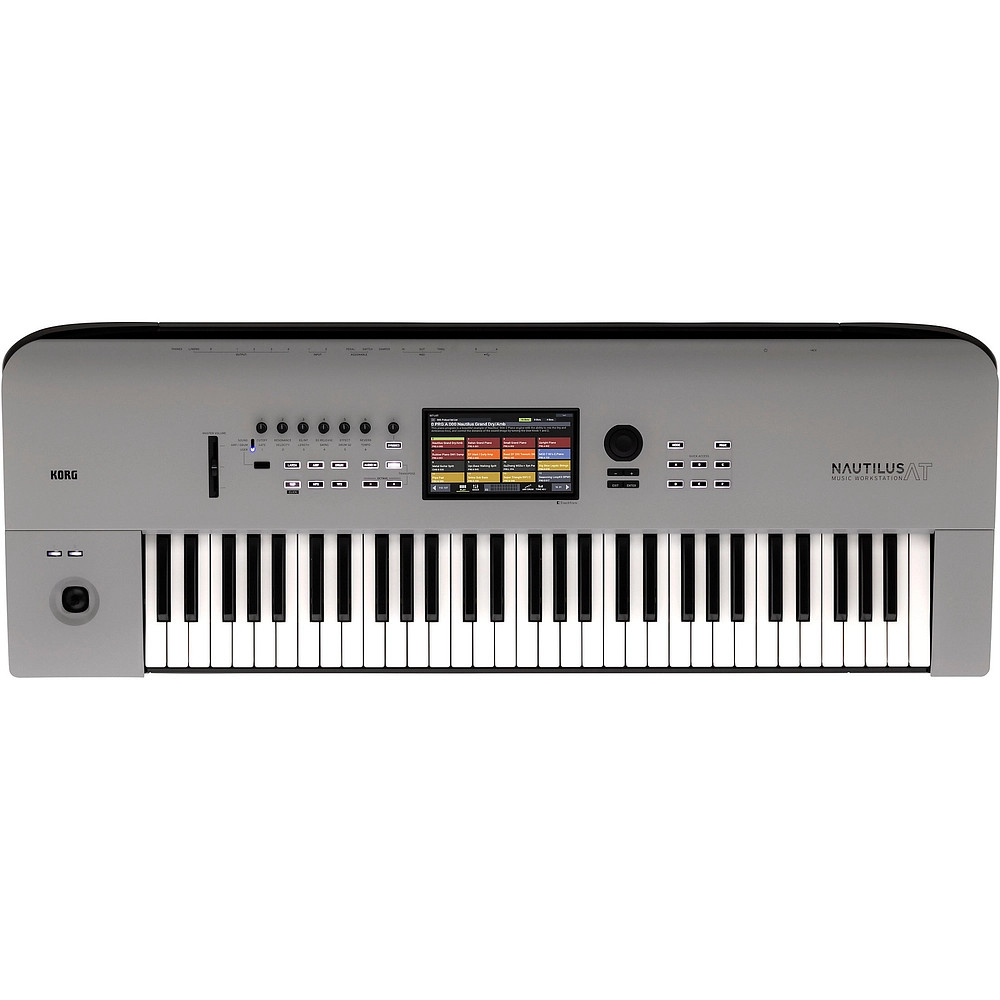 KORG NAUTILUS AT Music Workstation, LimitedEdition Gray 61 Key