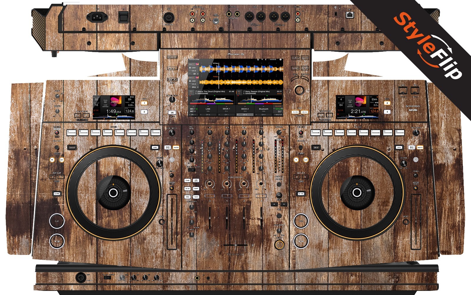 Pioneer Opus-Quad Skin | Wood 1 | Protective Decal | StyleFlip Skins
