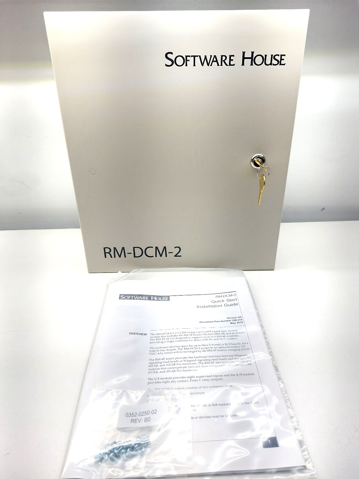 Software House RM-DCM-CAN RM-DCM-2 Enclosure w/o PCB