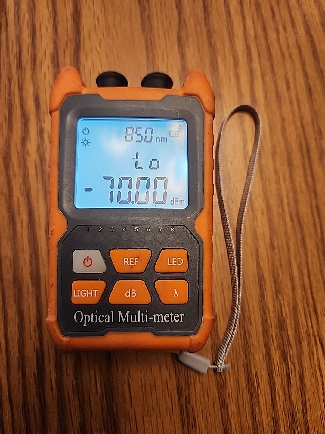 Optical Fiber Multi-Meter FC/SC/ST VFL Universal Interface Fiber 4 in 1 Tested