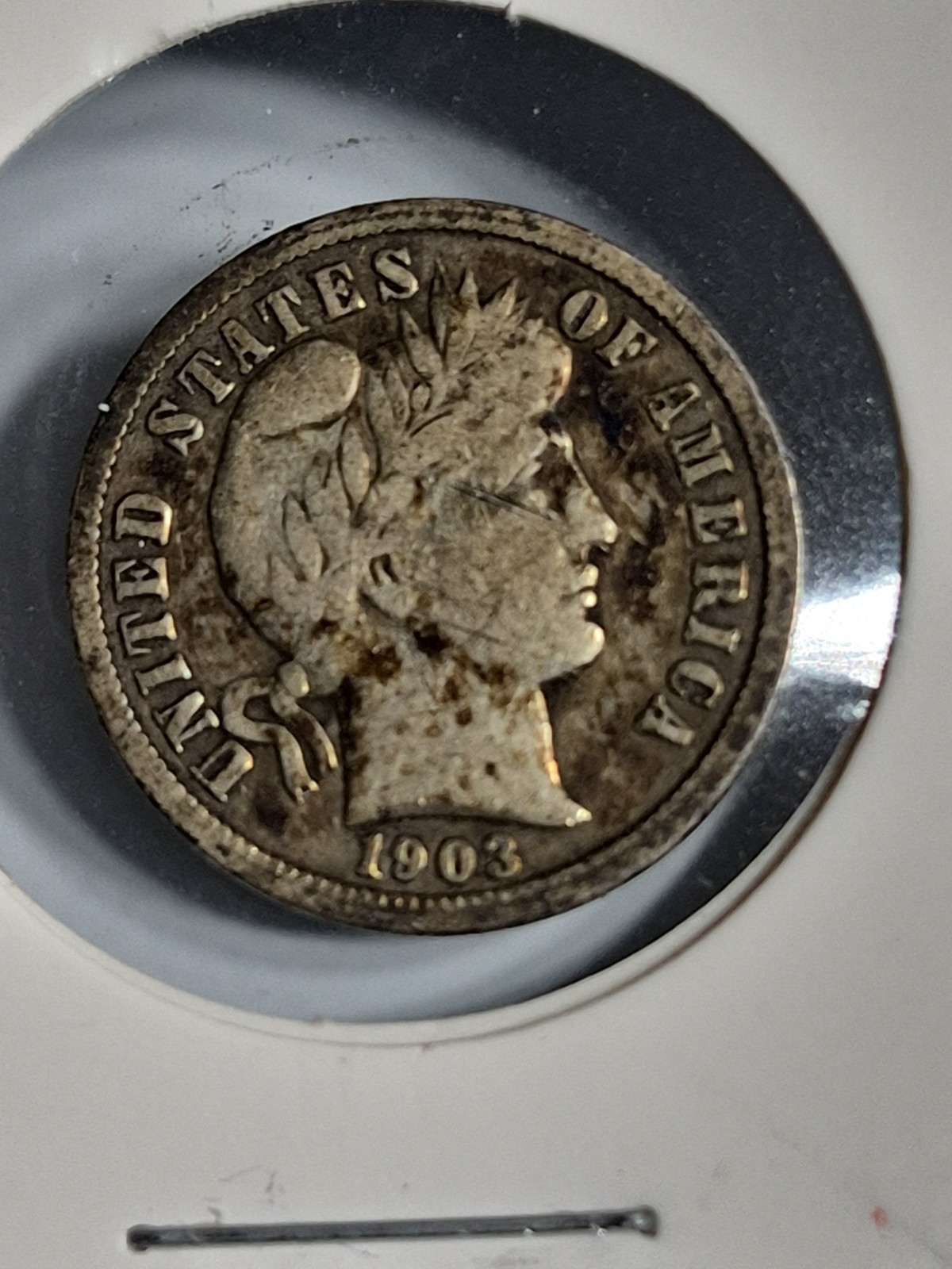 1903 O Barber 90% Silver Dime Key Date from New Orleans Mint