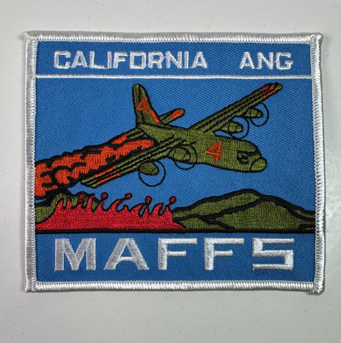 California ANG Air National Guard MAFFS Modular Airborne Fire Fighting Patch