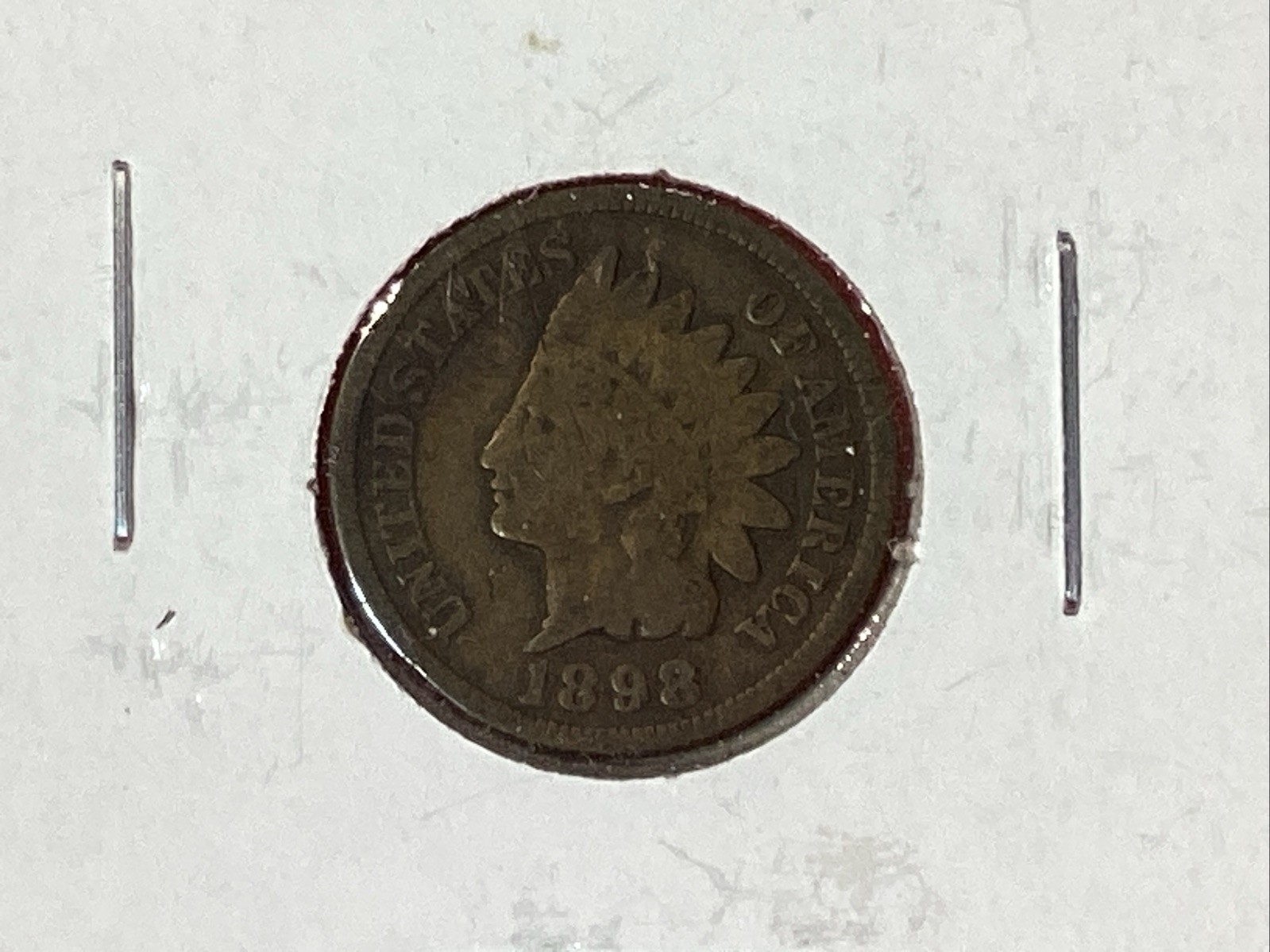 1889 & 1898 INDIAN HEAD PENNIES