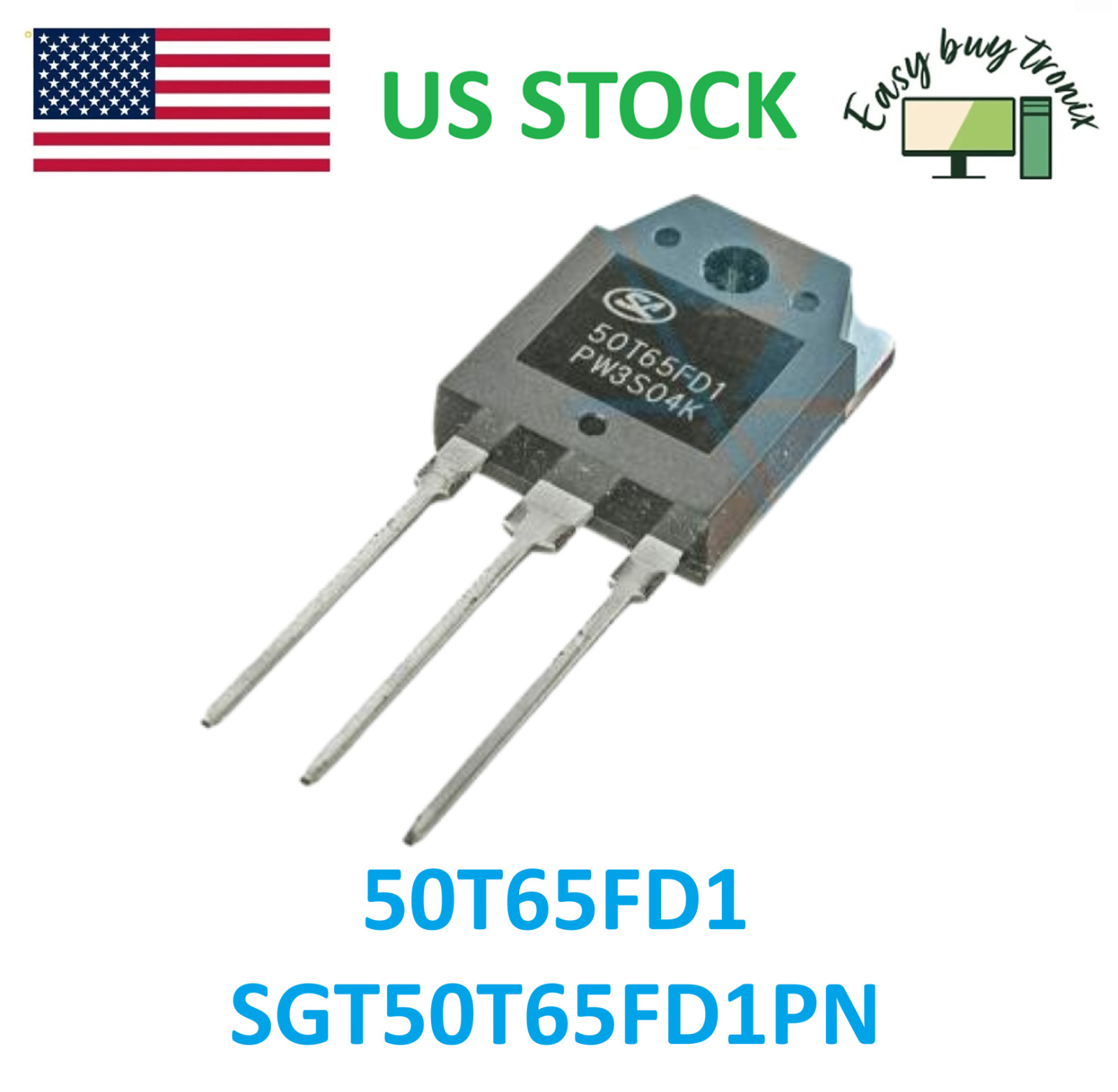 1pcs 50T65FD1 SGT50T65FD1PN Integrated Circuit IC TO-3P