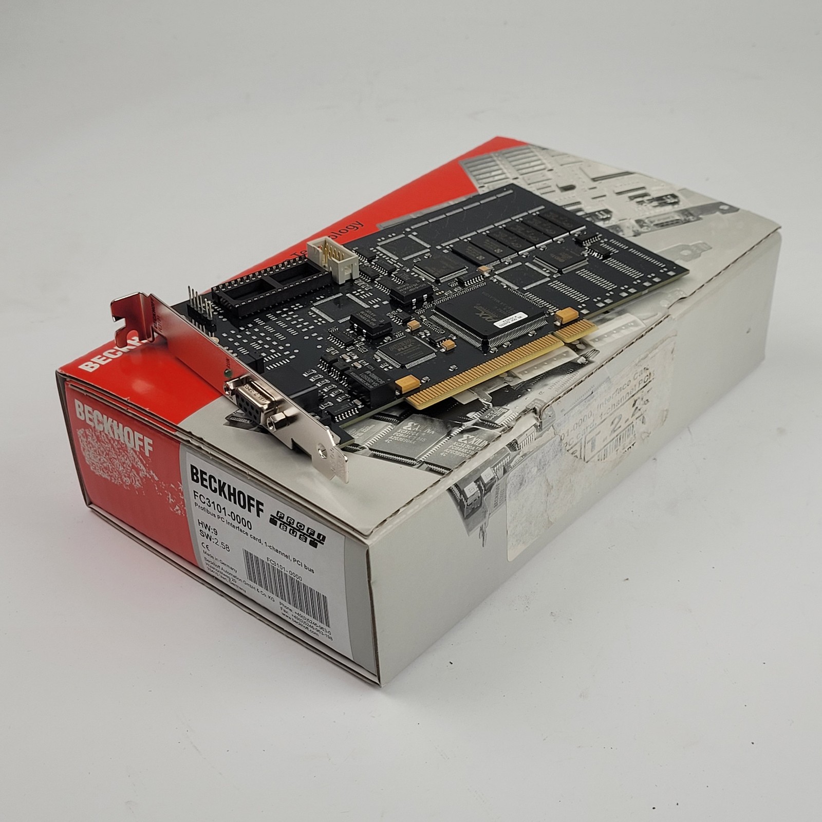 BeckHoff FC3101-0000 Profibus Control Card, 1 Channel, FC3101 - NEW