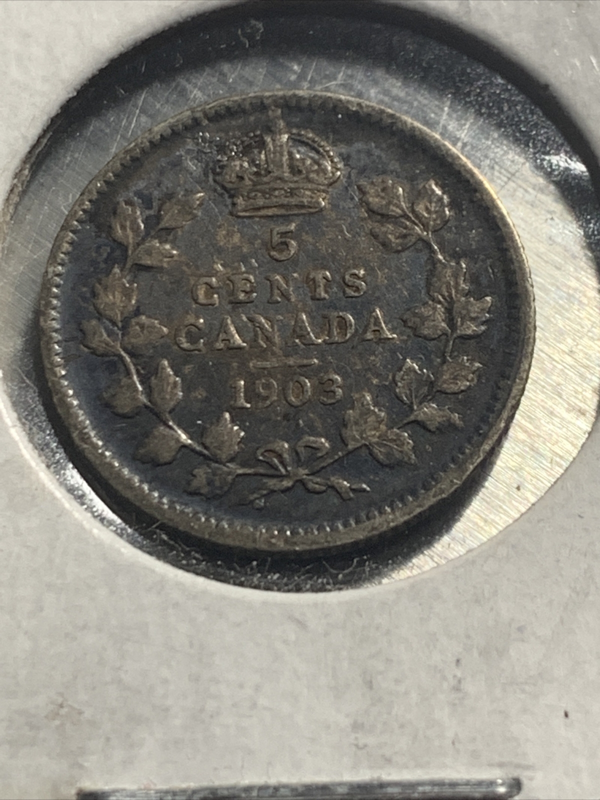 1903 Canada 5 Cents