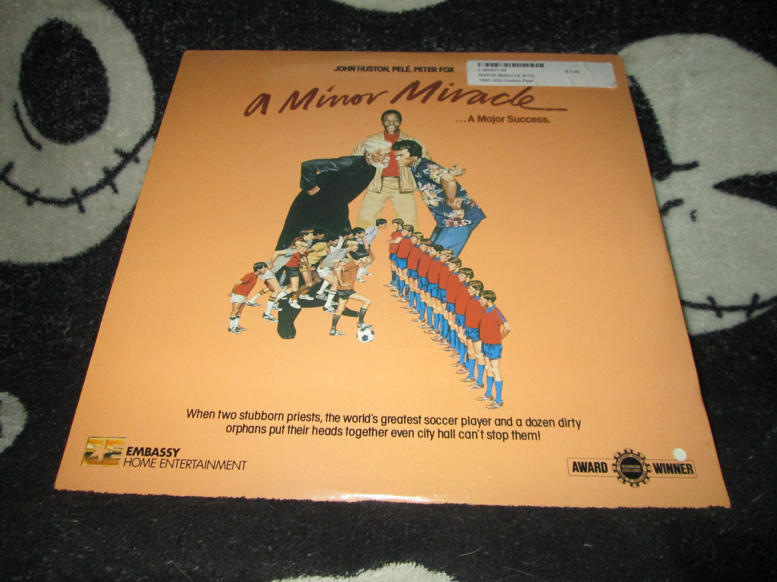 A Minor Miracle NEW SEALED Widescreen Laserdisc John Huston Free Ship $50 Orders