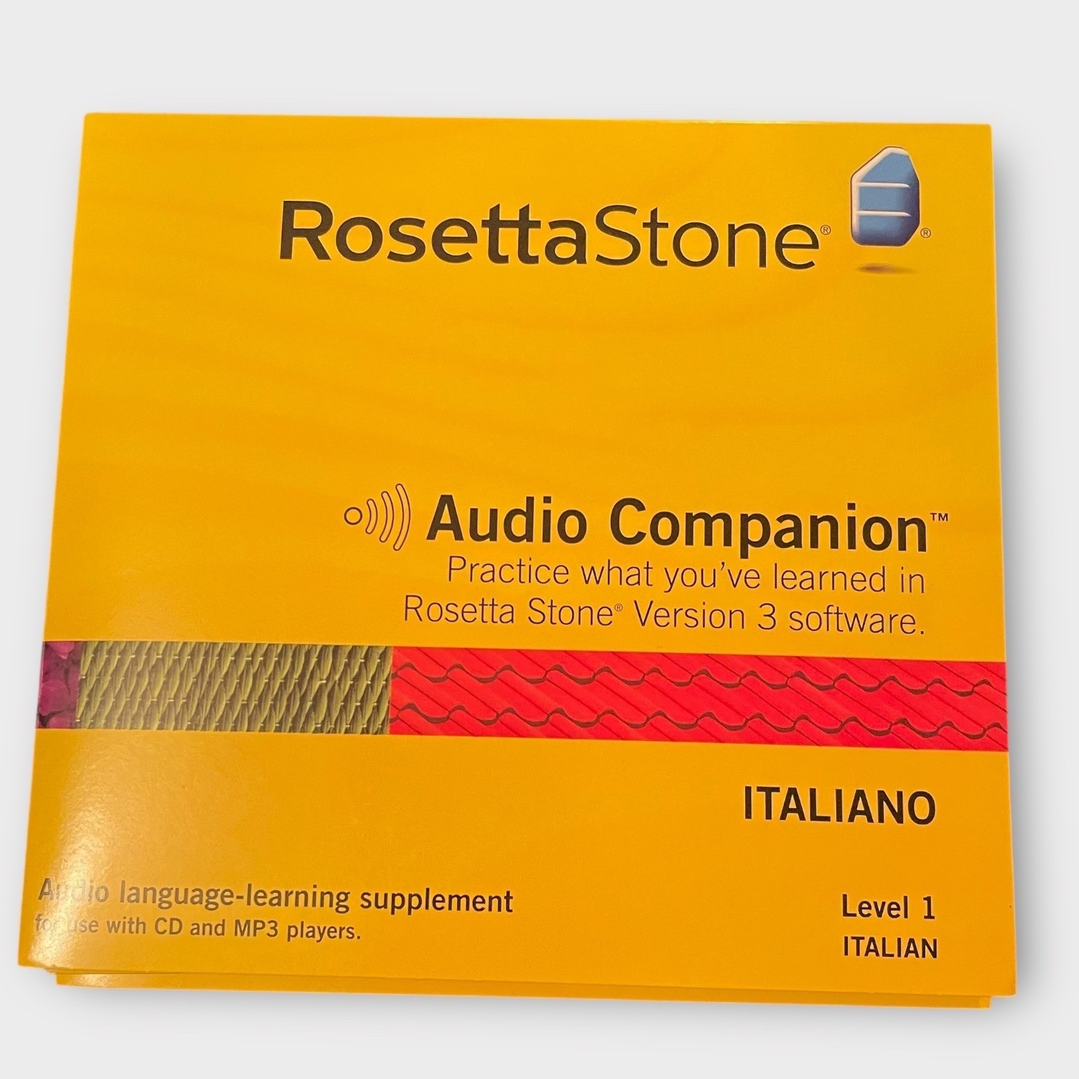 Rosetta Stone Italian Version 3 Level 1-3 Complete Language Learning Software