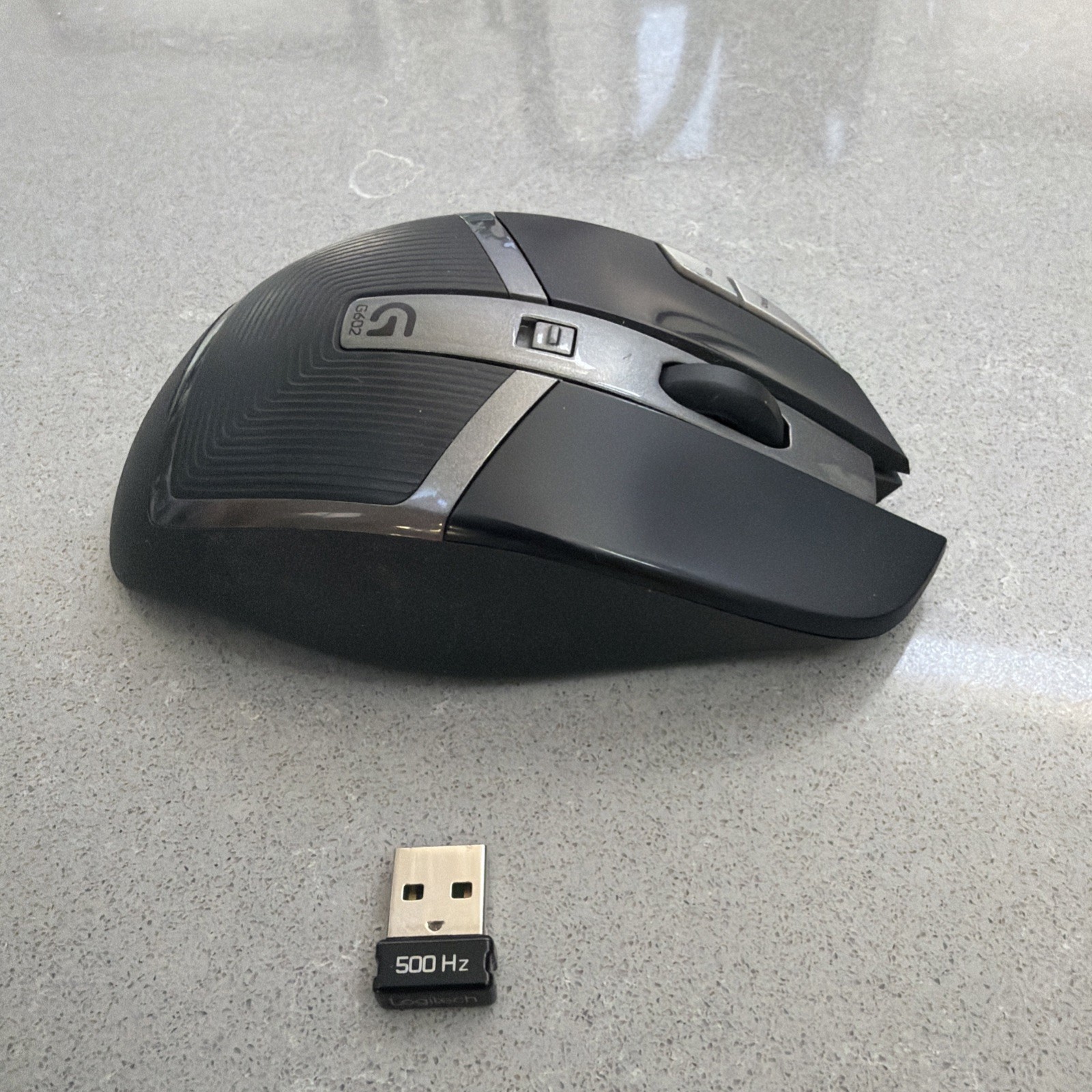 Logitech G602 Wireless Optical Gaming Mouse with USB Receiver Dongle