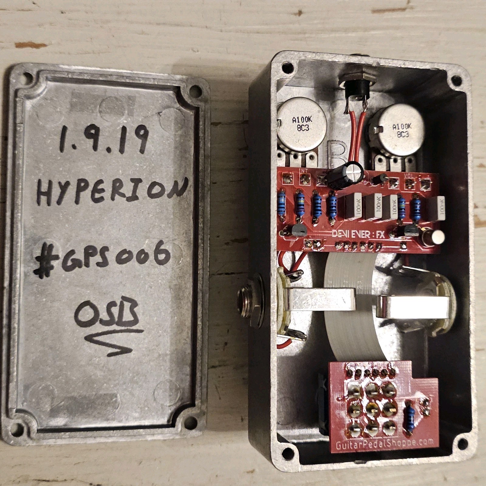 NEW Devi Ever Fx. Hyperion Distortion Fuzz Pedal Ship World Wide