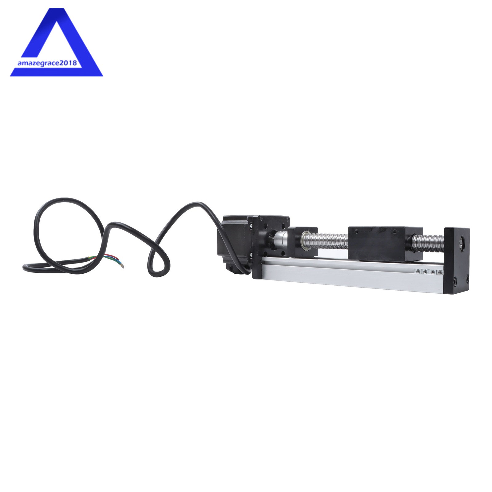 1Pack 100mm Effective Travel Len Nema 23(5756) Motor Linear Rail Stage Actuator