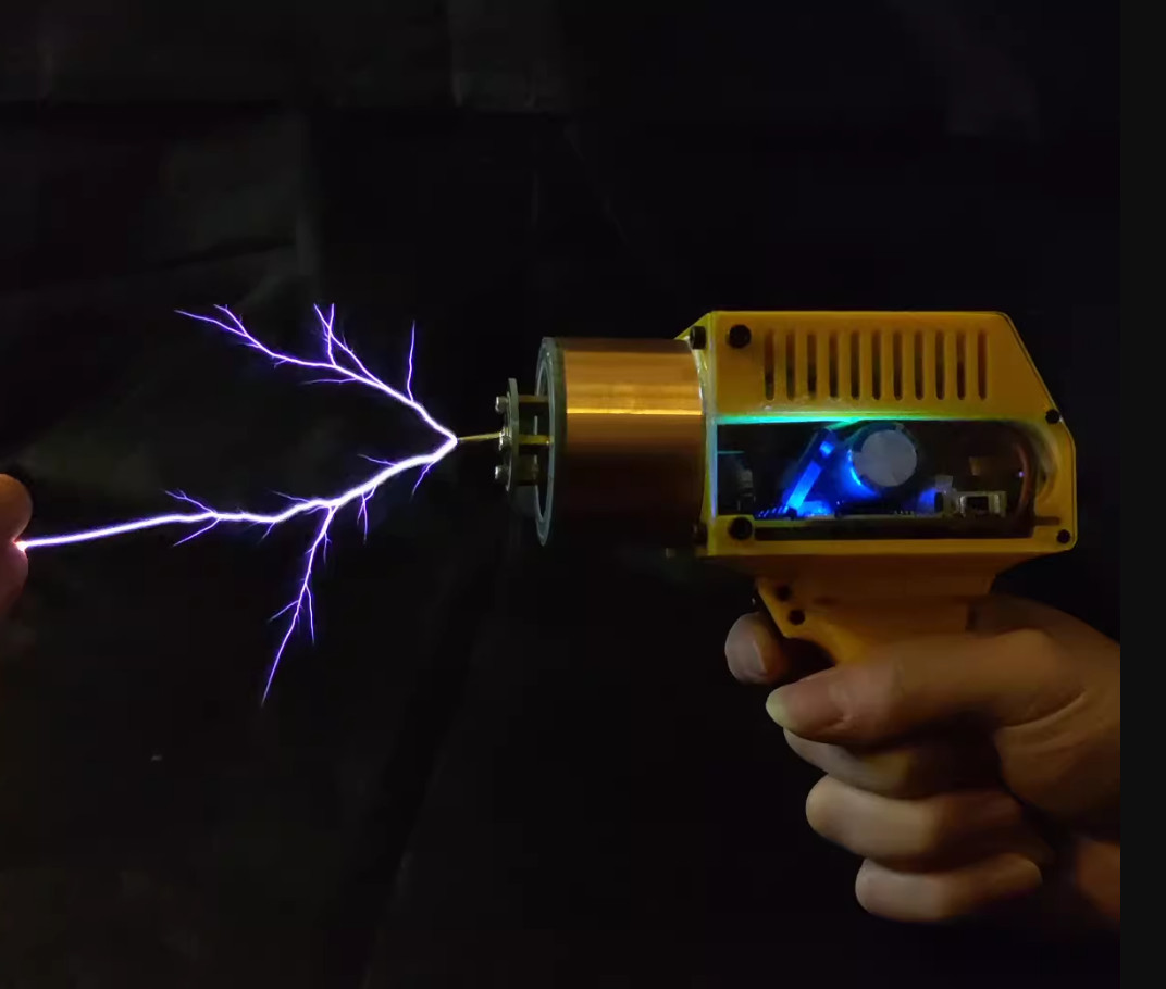 Handheld Tesla Coil Rechargeable SSTC Solid State w/Manual & Automatic Modes NEW