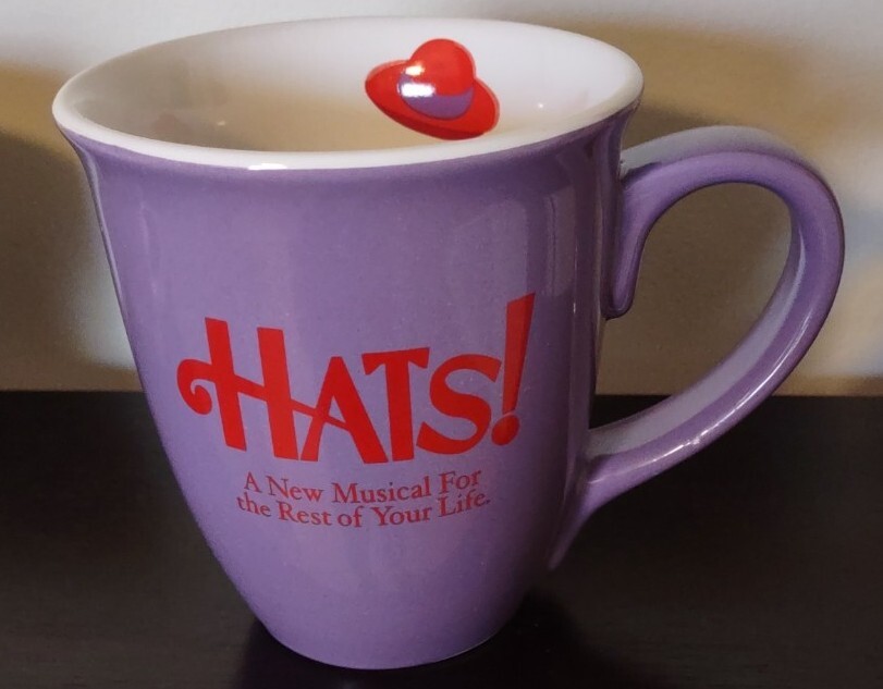HATS! A New Musical For The Rest Of Your Life Large Coffee Cup Mug