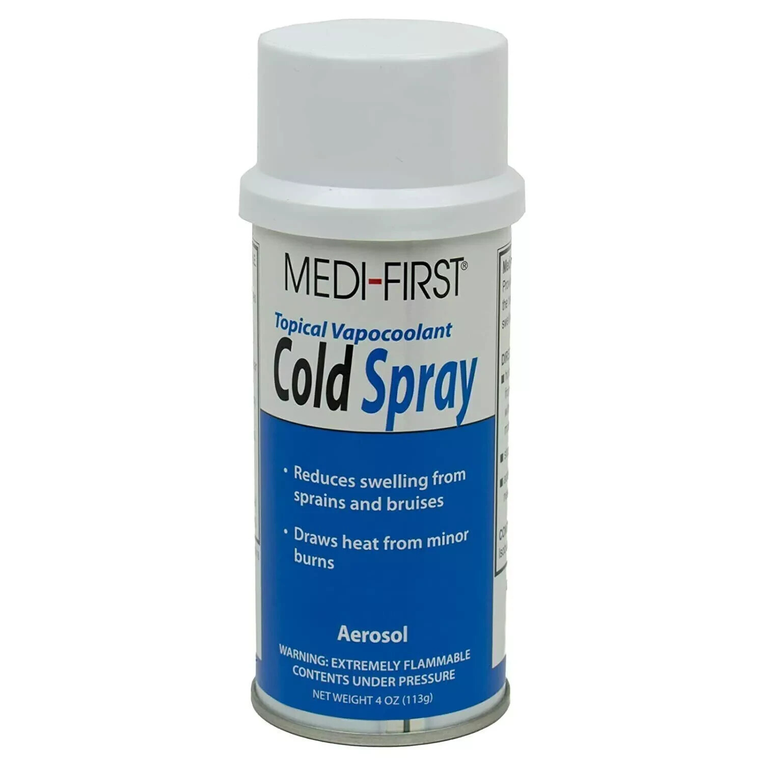 Medi-First Aerosol Cold Spray Relieves Pains & Swelling 4 Oz 4 Cans Pain Relief