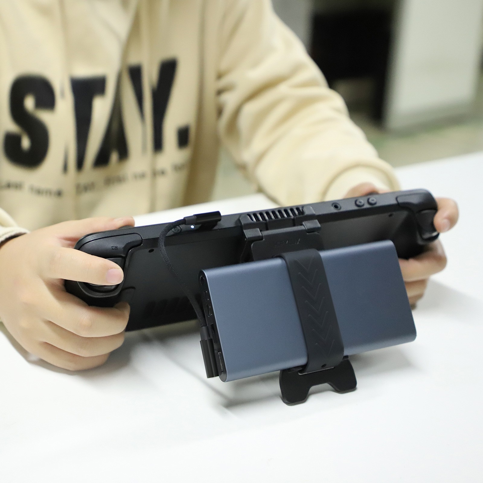 Charging Station Mobile Power Holder Desktop Stand for Steam Deck Accessories