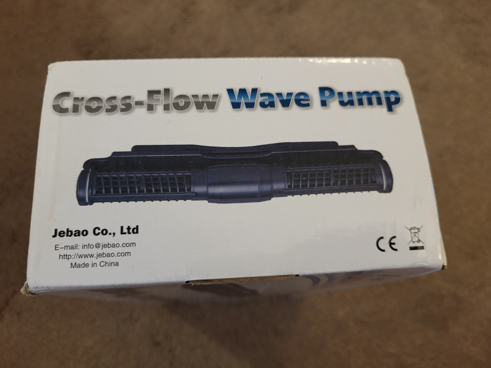 Jebao CP-90 Cross Flow Wave Pump 4 Wave Modes