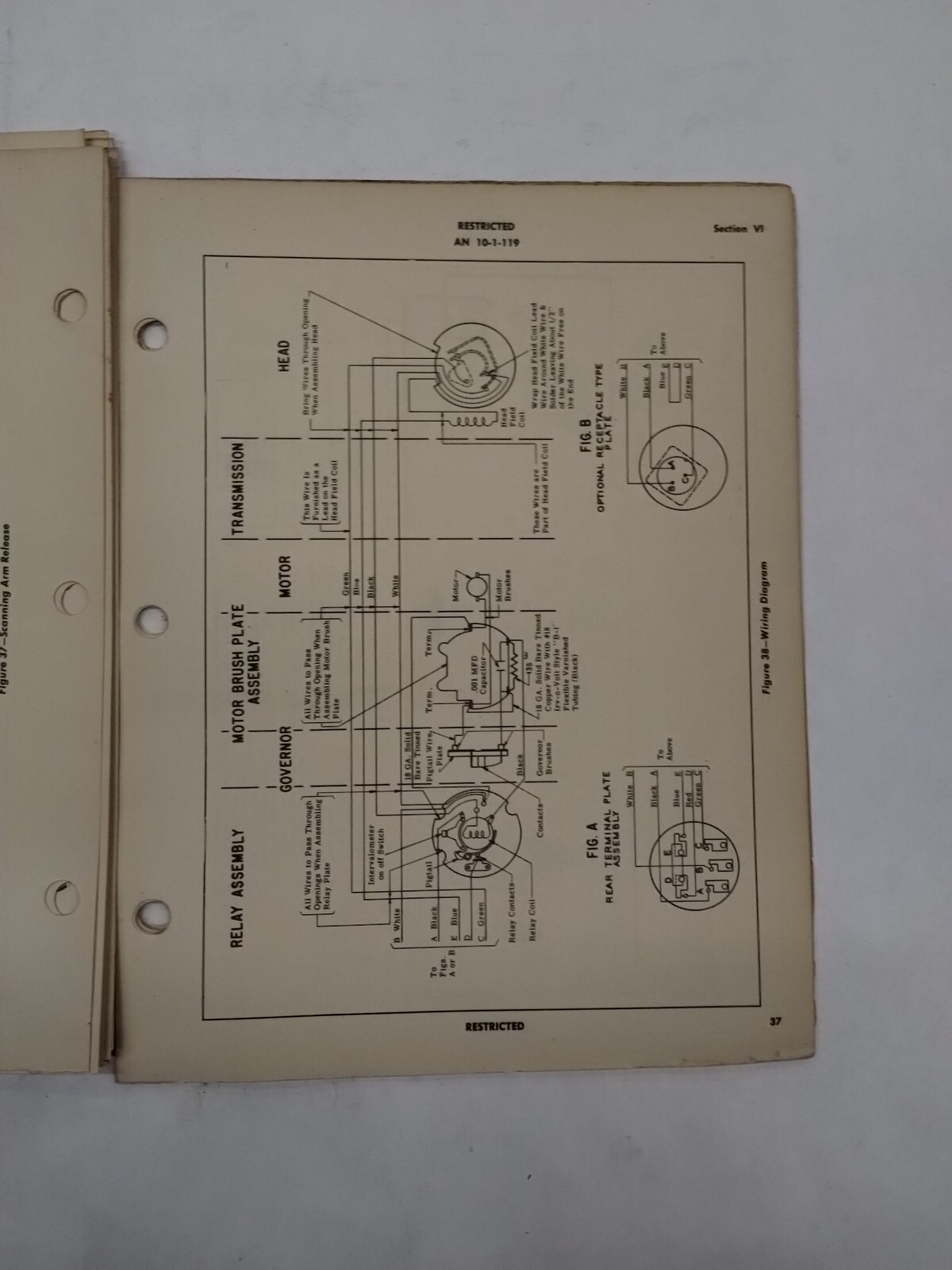 Automatic Electric Co. Intervalometer Type B-5 Handbook of Instructions/Parts