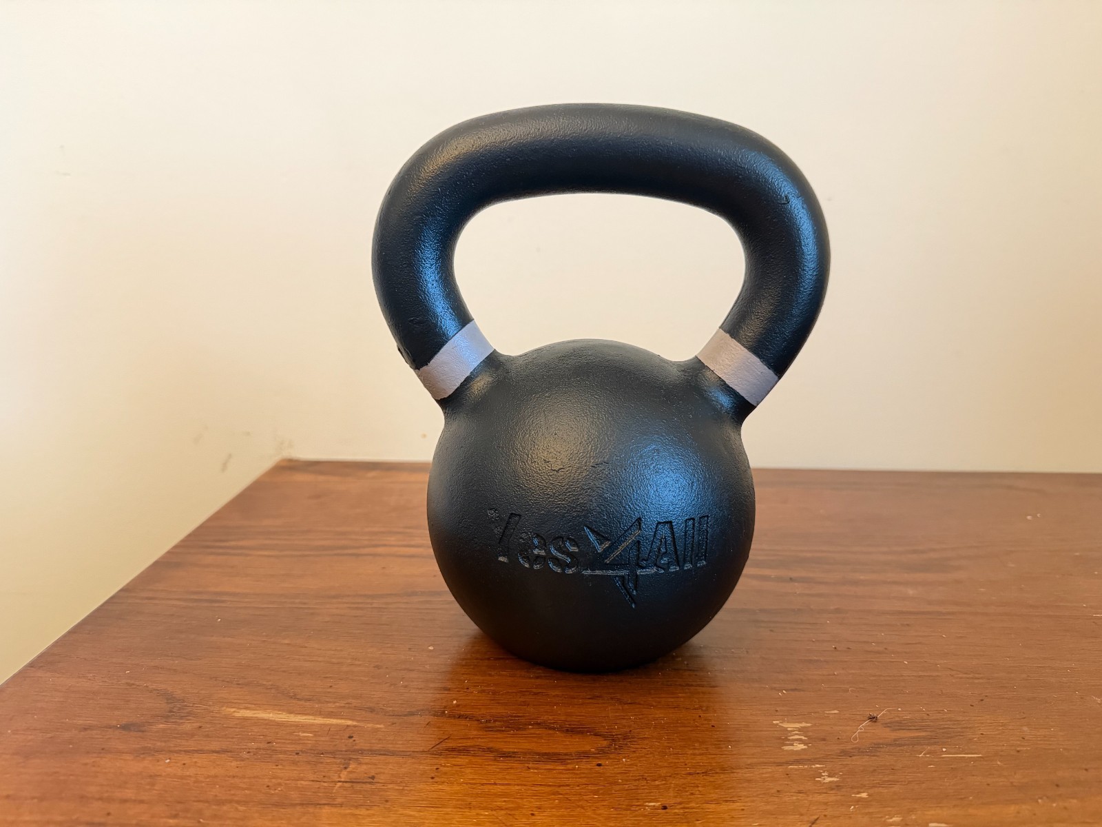 Yes4All 14kg Powder Coated Cast Iron Kettlebell