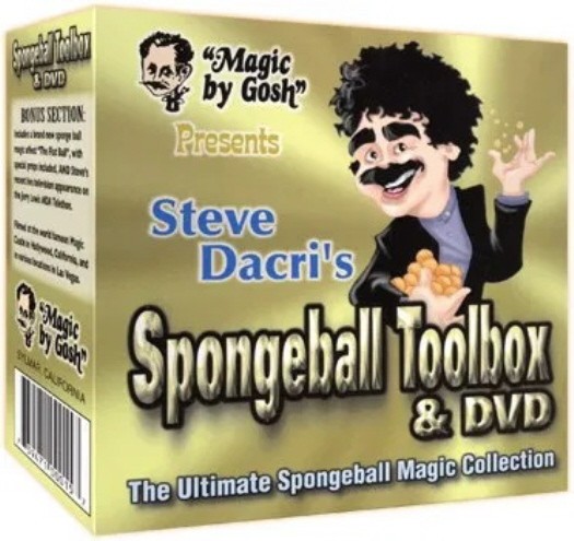 SPONGEBALL TOOLBOX BY STEVE DACRI - INCLUDES DVD & PROPS - 2 HOURS TRAINING