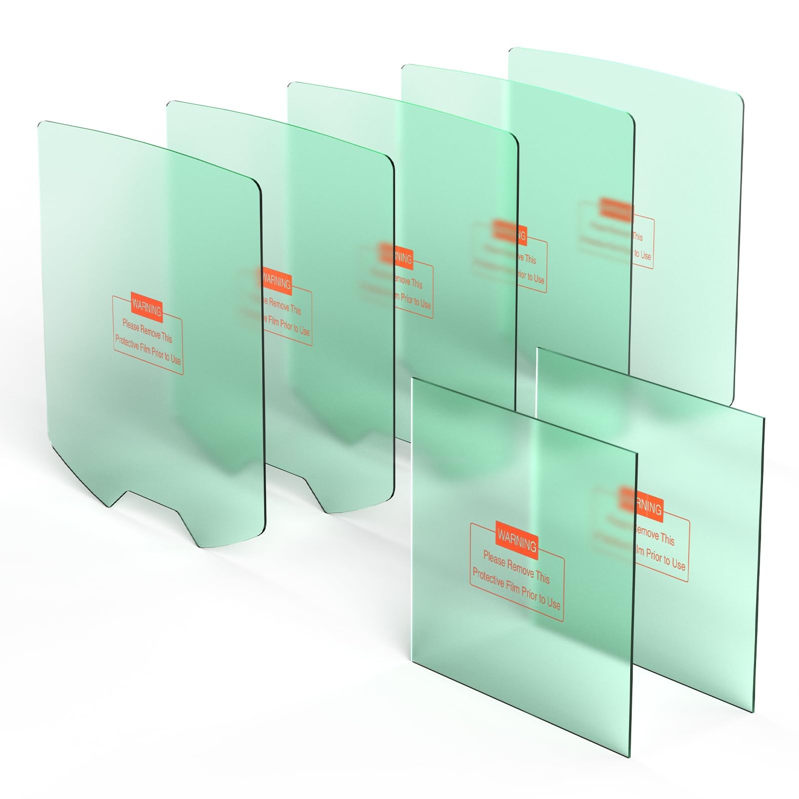 TOOLIOM 5 pcs Replacement Large Viewing Screen Outer Protective Lens and 2...