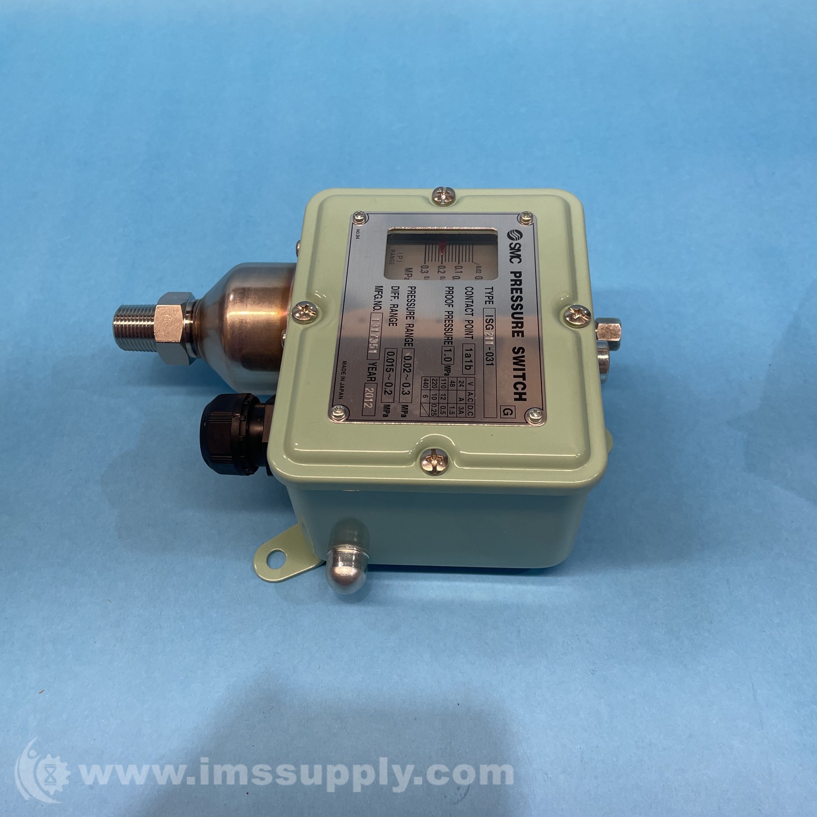 SMC ISG211-031 ISG Pressure Switch FNOB