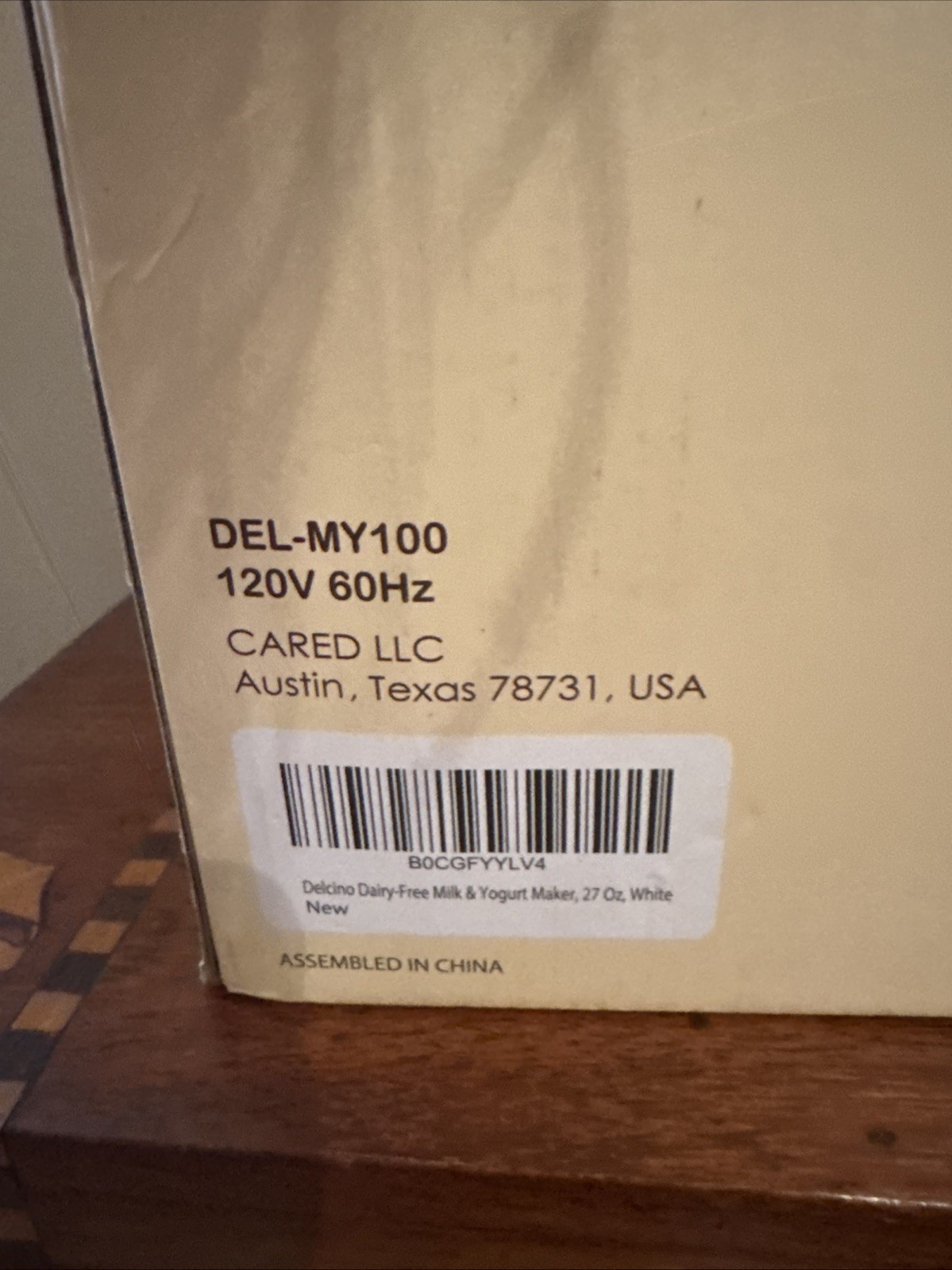 Delcino Dairy Free Nut Milk Maker Machine & Yogurt Maker Machine - 27 Oz