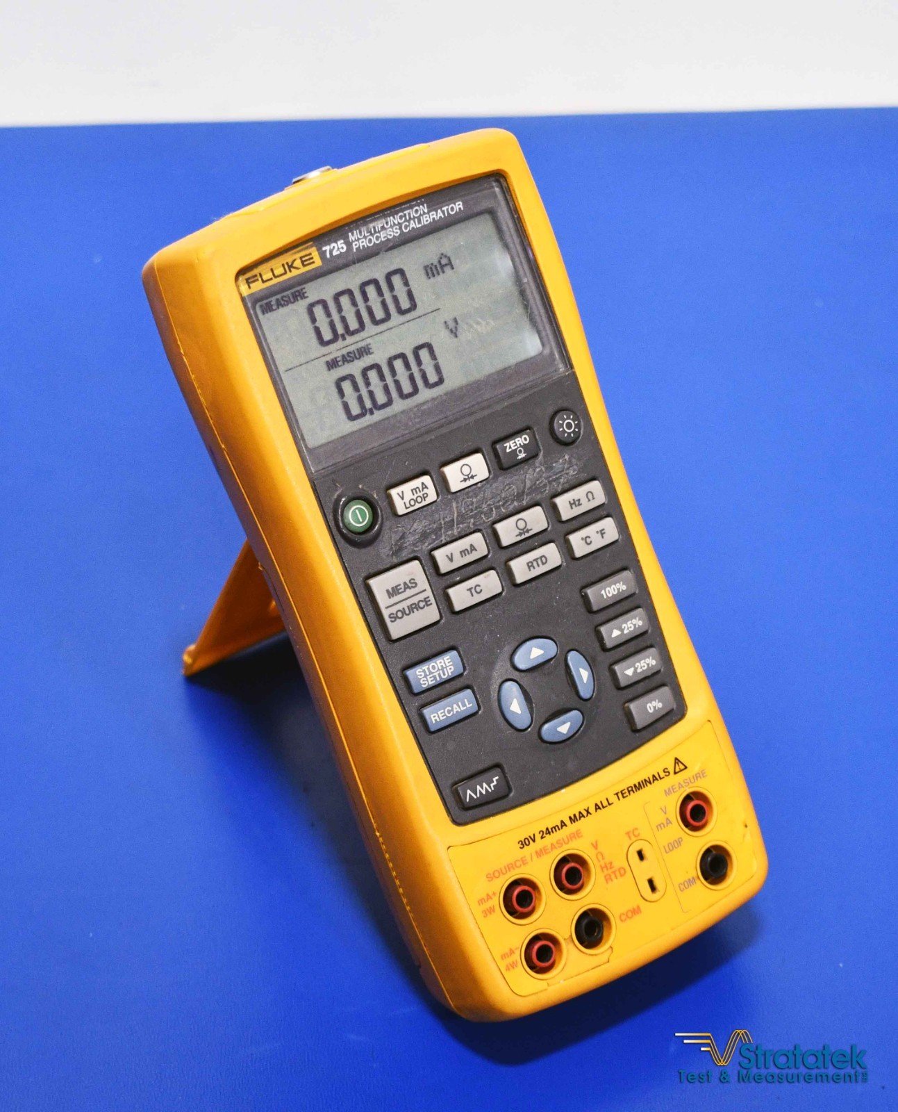 Fluke 725 Multifunction Process Calibrator - NIST Calibrated with Data