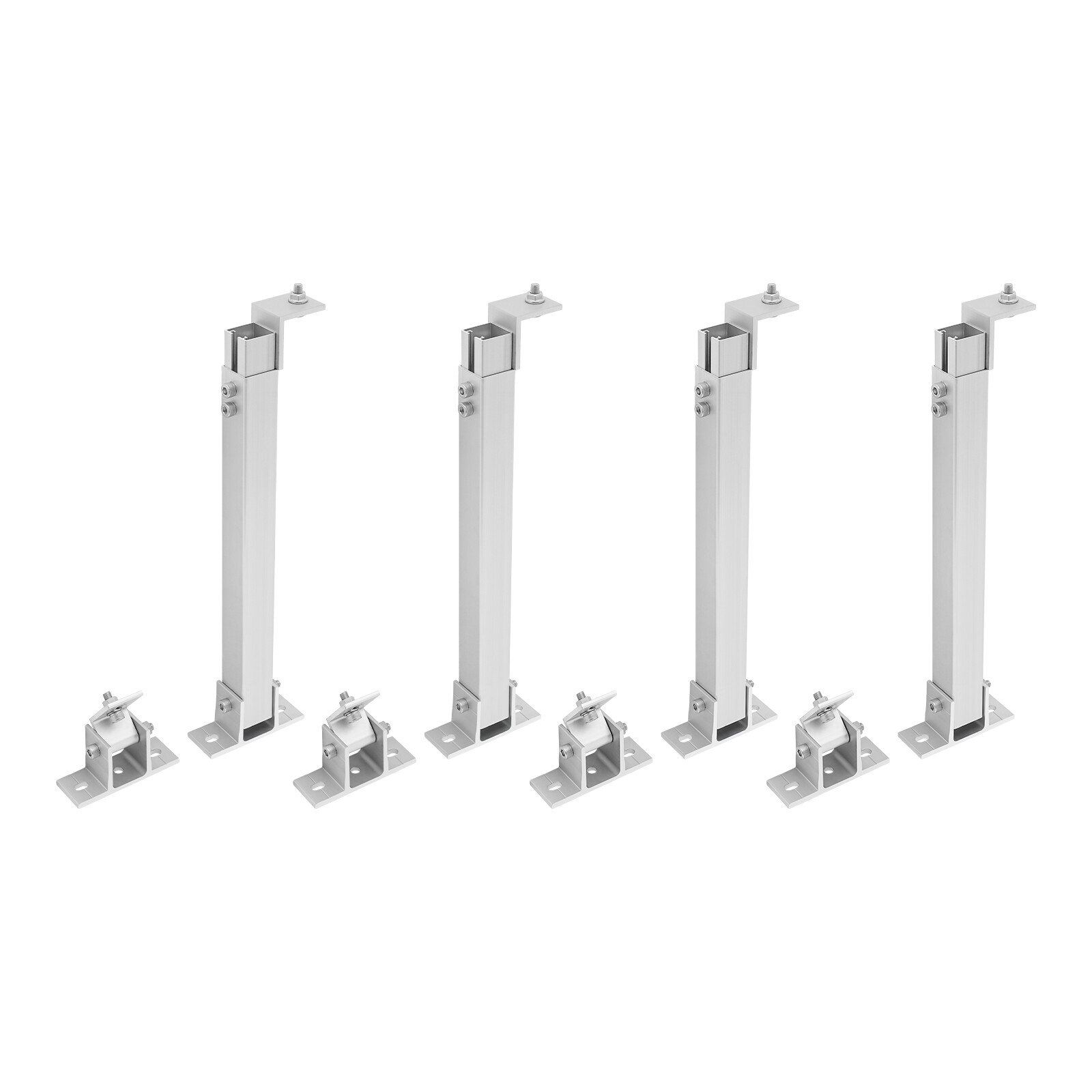 Adjustable Solar Panel Mounting Bracket Set - Optimize Energy Efficiency