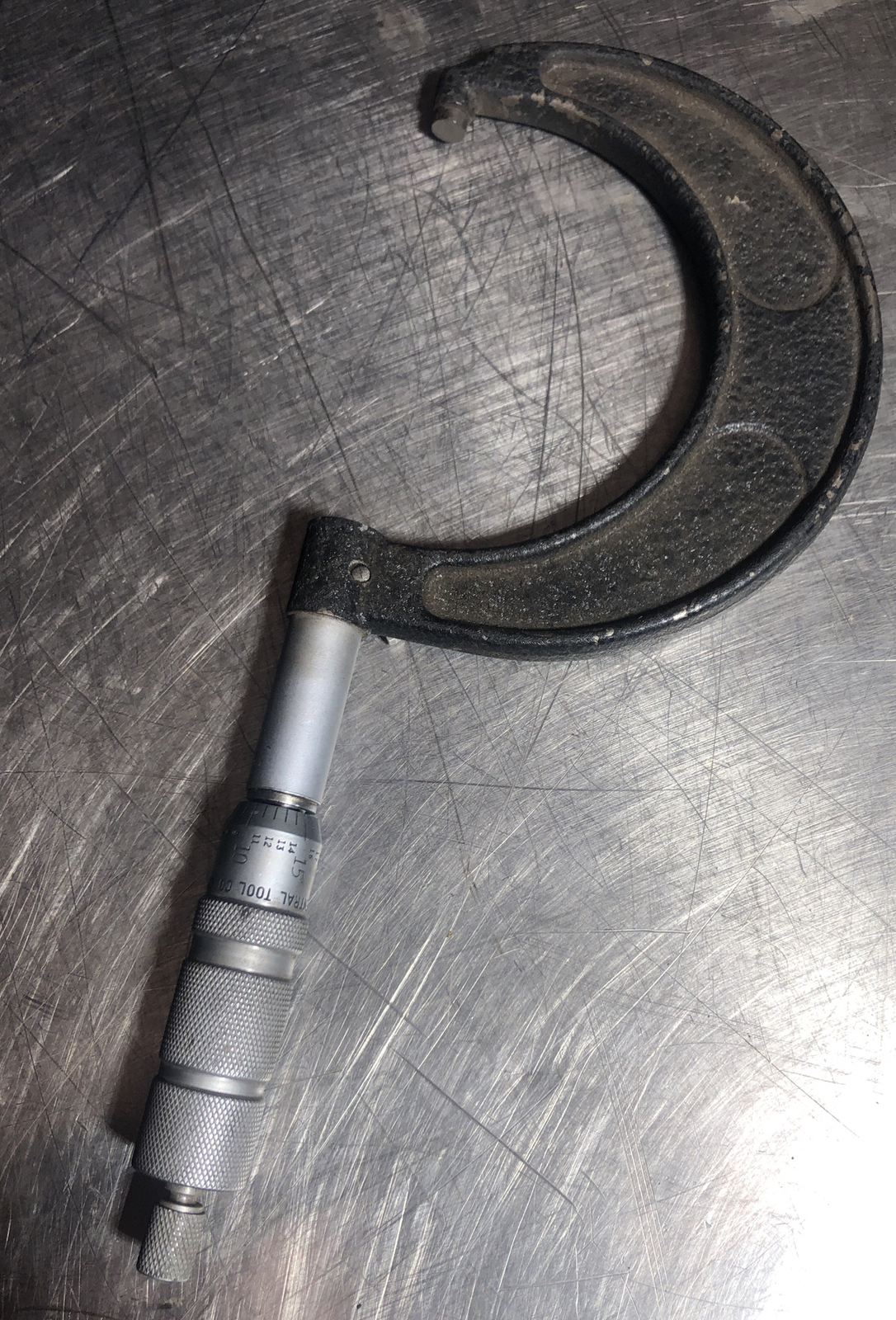 Central Tool Co. Outside Micrometer Caliper 2" - 3" Opening - FREE SHIPPING