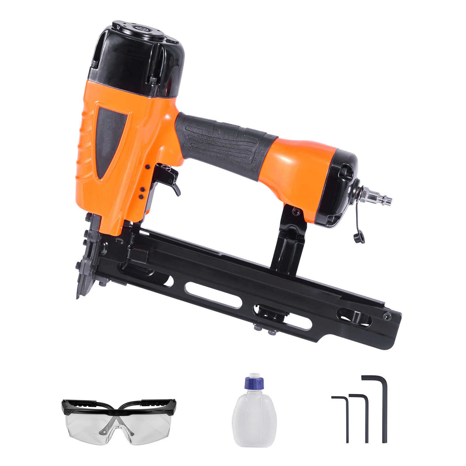 Uimoso Pneumatic 16-Gauge Staple Gun, 7/16-Inch Crown, 70-120 PSI Air Tool