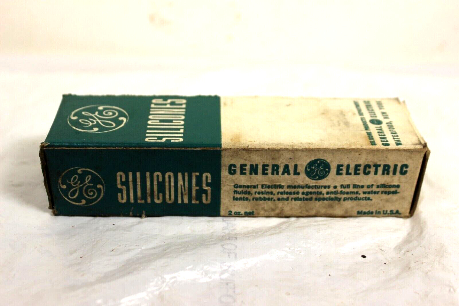 NOS GE SILICONES G-300 SILICONE INSULATED ELECTRIC MOTOR GREASE HEAT SINK 8 oz