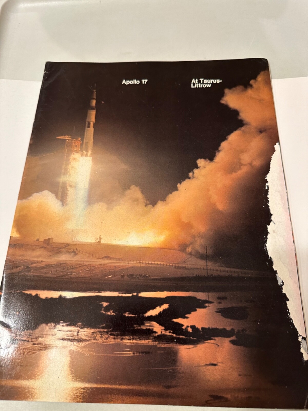 NASA Apollo 17 “At Taurus-Littrow” Educ Booklet RARE - 1973!