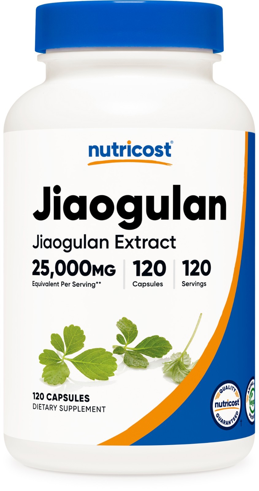 Nutricost Jiaogulan Extract (25,000mg Equivalent) 120 Capsules - Vegan-Friendly