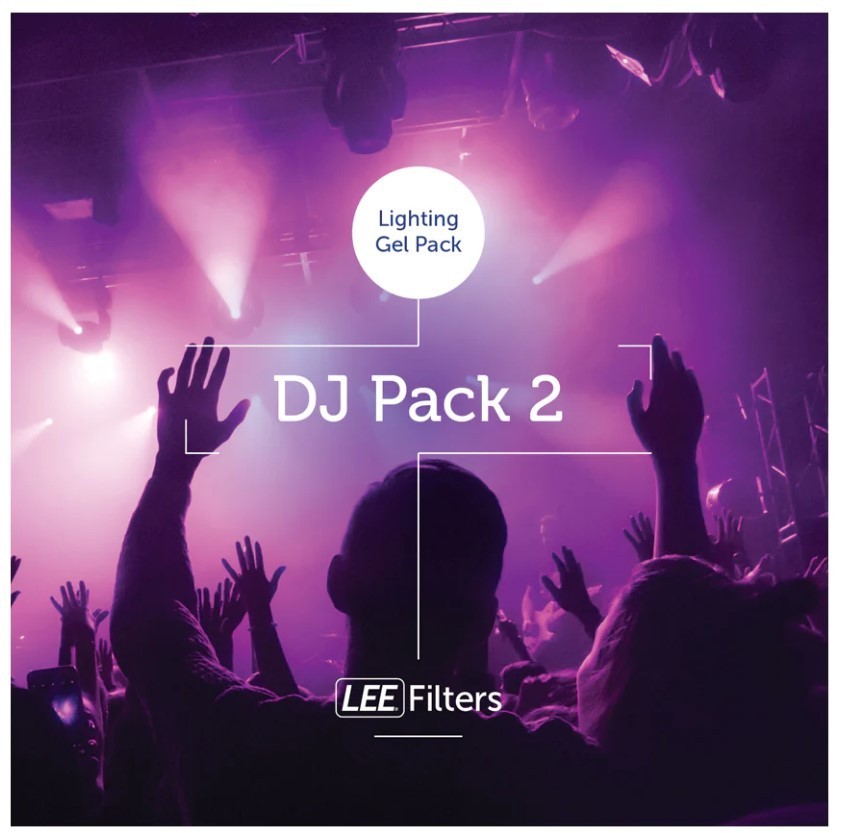 Lee Filters DJ 2 Pack Lighting Gel Pack